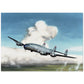 Thijs Postma - Poster - Lockheed L-049 PH-TAV Venlo Flying Poster Only TP Aviation Art 50x70 cm / 20x28″ 