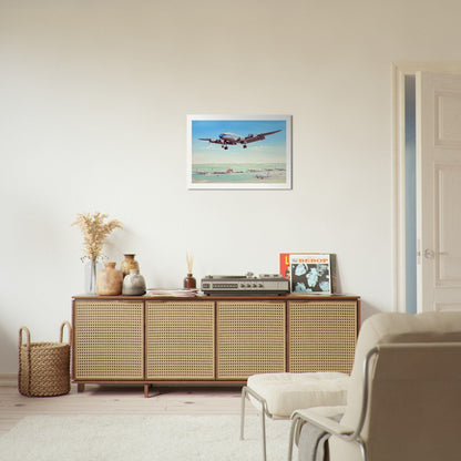 Thijs Postma - Poster - Lockheed L-49 Constellation Over Schiphol 1946-47 Poster Only TP Aviation Art 