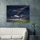 Thijs Postma - Poster - Lockheed L-749 Constellation Under The Rainbow Poster Only TP Aviation Art 