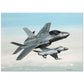 Thijs Postma - Poster - Lockheed-Martin F-35 JSF Next To F-16 Poster Only TP Aviation Art 50x70 cm / 20x28″ 