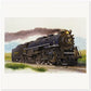 Thijs Postma - Poster - Locomotive Nickel Plate 759 Poster Only TP Aviation Art 70x70 cm / 28x28″ 