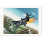 Thijs Postma - Poster - MiG-29 Full Afterburners Poster Only TP Aviation Art 70x100 cm / 28x40″ 