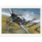 Thijs Postma - Poster - Morane Saulnier MS.406 In Action In 1940 Poster Only TP Aviation Art 60x80 cm / 24x32″ 