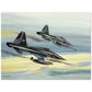 Thijs Postma - Poster - Northrop NF-5A Firing Missiles Poster Only TP Aviation Art 60x80 cm / 24x32″ 