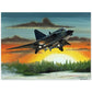 Thijs Postma - Poster - SAAB J-35 Draken Poster Only TP Aviation Art 60x80 cm / 24x32″ 