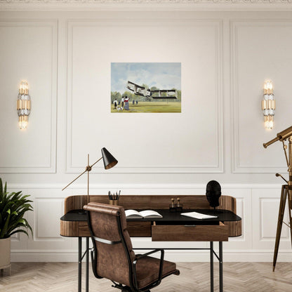 Thijs Postma - Poster - Santos-Dumont 14-bis First Flight Over Europe Poster Only TP Aviation Art 