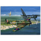Thijs Postma - Poster - Supermarine Spitfire Mk.1 Battle Of Britain Poster Only TP Aviation Art 