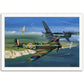 Thijs Postma - Poster - Supermarine Spitfire Mk.1 Battle Of Britain Poster Only TP Aviation Art 70x100 cm / 28x40″ 