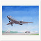 Thijs Postma - Poster - Tupolev Tu-104 Taking Off Poster Only TP Aviation Art 70x70 cm / 28x28″ 