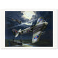 Thijs Postma - Poster - Two Hawker Typhoons Disabling A Train Poster Only TP Aviation Art 70x100 cm / 28x40″ 