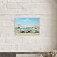 Thijs Postma - Poster - Vickers Viscount At Schiphol Poster Only TP Aviation Art 