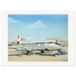 Thijs Postma - Poster - Vickers Viscount At Schiphol Poster Only TP Aviation Art 60x80 cm / 24x32″ 