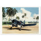 Thijs Postma - Poster - Vought F4U-1A Corsair Of Lt Ike Kepford In The Pacific Poster Only TP Aviation Art 70x100 cm / 28x40″ 