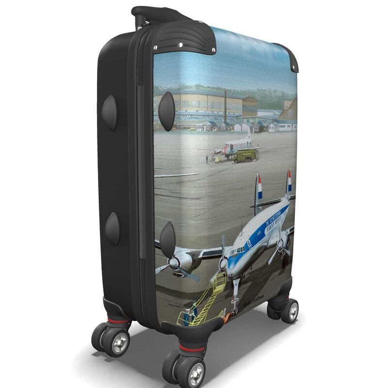 Thijs Postma - Suitcase - Lockheed L-1049 Super Constellation 1965 Suitcase / Cabin Bag TP Aviation Art 