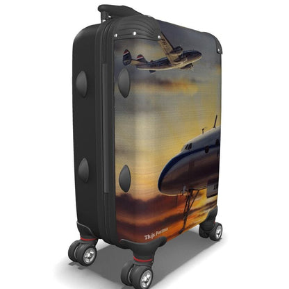 Thijs Postma - Suitcase - Lockheed L-749 NEI Sunset Suitcase / Cabin Bag TP Aviation Art 