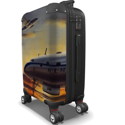 Thijs Postma - Suitcase - Lockheed L-749 NEI Sunset Suitcase / Cabin Bag TP Aviation Art 