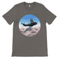Thijs Postma - T-shirt - Canadair Sabre Mk.5 Luftwaffe - Premium Unisex T-shirt TP Aviation Art Asphalt S 