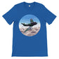 Thijs Postma - T-shirt - Canadair Sabre Mk.5 Luftwaffe - Premium Unisex T-shirt TP Aviation Art Royal S 