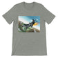 Thijs Postma - T-shirt - MiG-29 Full Afterburners - Premium Unisex T-shirt TP Aviation Art Athletic Heather S 