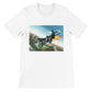 Thijs Postma - T-shirt - MiG-29 Full Afterburners - Premium Unisex T-shirt TP Aviation Art White S 