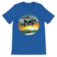 Thijs Postma - T-shirt - SAAB J-35 Draken - Premium Unisex T-shirt TP Aviation Art Royal S 
