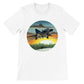 Thijs Postma - T-shirt - SAAB J-35 Draken - Premium Unisex T-shirt TP Aviation Art White S 