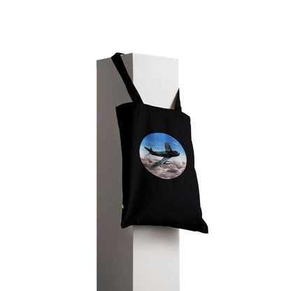Thijs Postma - Tote Bag - Canadair Sabre Mk.5 Luftwaffe - Premium Tote Bag TP Aviation Art 
