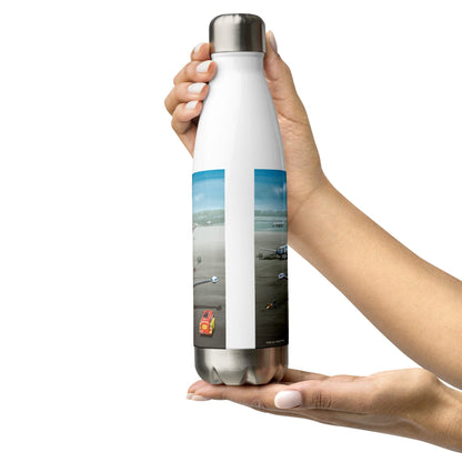 Thijs Postma - Water Bottle - Lockheed L-1049 Super Constellation PH-LKC 1965 - Stainless Steel 17oz Water Bottles TP Aviation Art 
